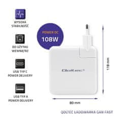 slomart gan fast 108w | 5-20v | 3-4,7a | usb c | bela