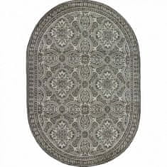 eoshop Kos preproge Ravna 21193-sivka/srebrna/siva (Varianta: 60 x 110 cm)