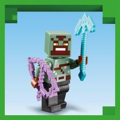 LEGO Minecraft 21255 zaseda v portalu v Nether