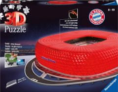 Ravensburger Osvetljena 3D sestavljanka Night Edition Allianz Arena, München 242 kosov