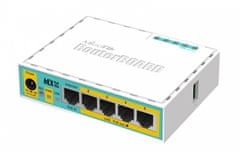 slomart usmerjevalnik mikrotik hex poe lite rb750up-r2 (xdsl)