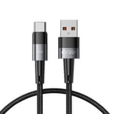 Tech-protect Ultraboost kabel USB / USB-C PD 66W 6A 0.5m, črna