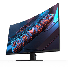 Gigabyte GS32QC ukrivljen gaming monitor, 80 cm (31,5), QHD, VA, 165 Hz