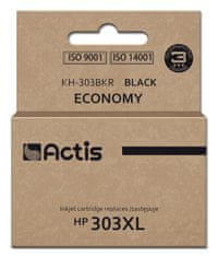 PartyDeco črnilo actis kh-303bkr (nadomestno črnilo hp 303xl t6n04ae; premium; 20 ml; 600 strani; črno)