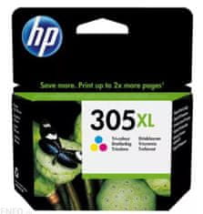 slomart hp barvno črnilo hp 305xl, hp305xl=3ym63ae, 200 str.