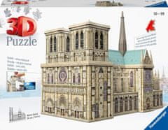 Ravensburger 3D puzzle Katedrala Notre-Dame, Pariz 324 kosov