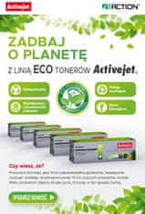 Effiki activejet ath-78nb bio toner (nadomestni hp 78a ce278a, canon crg-728; vrhunski; 2500 strani; črn). ekološki toner. prašek v tonerju je biološko razgradljiv. 57 % tonerja je na biološki osnovi.