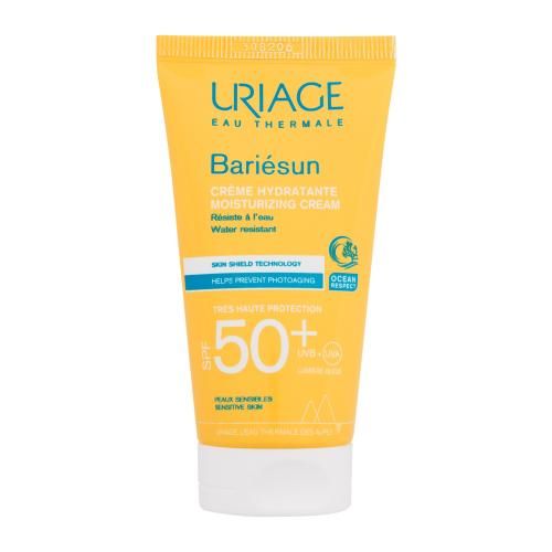 Uriage Bariésun Moisturizing Cream SPF50+ vodoodporna vlažilna krema za zaščito pred soncem za obraz 50 ml unisex