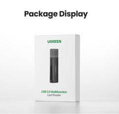 Ugreen Čitalec kartic SD/microSD USB 3.0 - box