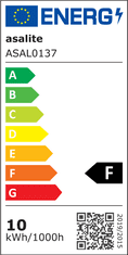 Asalite LED reflektor 10W 4500K, 800Lm + senzor