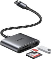 Ugreen USB-C čitalnik kartic 3v1