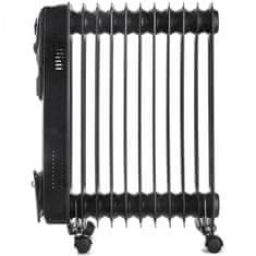 VonHaus Oljni radiator 11 reber 2500W črn 2500645