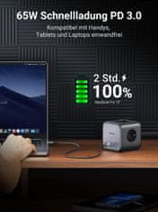 Ugreen DigiNest Cube 65W USB-C / AC 7v1 vtičnica