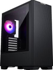 PHANTEKS ECLIPSE G300A TEMPERED GLASS D-RGB LED ATX črno ohišje