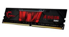 G.Skill Aegis 16GB Kit (2x8GB) DDR4-3200MHz, CL16, 1.35V