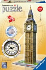 Ravensburger 3D puzzle Big Ben z uro 216 kosov