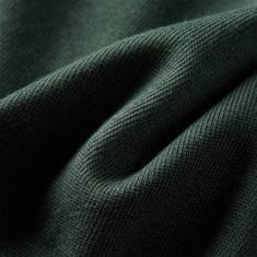 Vidaxl Otroški pulover temno zelen 140