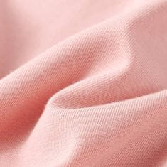 Vidaxl Otroška majica z dolgimi rokavi svetlo roza 116