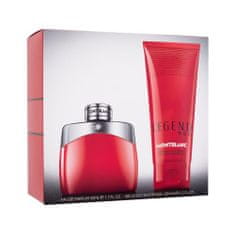 Mont Blanc Legend Red Set parfumska voda 50 ml + gel za prhanje 100 ml za moške