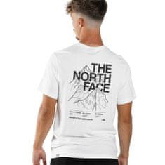 The North Face Majice bela XXL Mount Out Tee