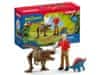 Schleich SLH41465 Schleich Dinosaurus - Napad Tiranozavra Rexa, figurice za otroke od 4 let 