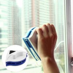HOME & MARKER® Magneten čistilec za okna, Obojestranski brisalec oken (16 x 13,5 x 4,5 cm) | WINDOWSWIPE