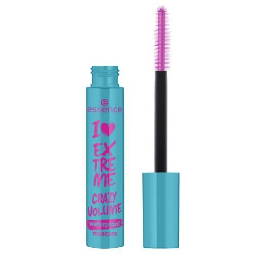 Essence I Love Extreme Crazy Volume Waterproof vodoodporna maskara za volumen trepalnic 12 ml