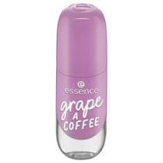 Essence Gel Nail Colour hitro sušeči in sijoči lak za nohte 8 ml Odtenek 44 grape a coffee