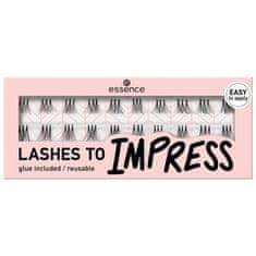 Essence Lashes To Impress 07 Bundled Single Lashes umetne trepalnice 1 kos