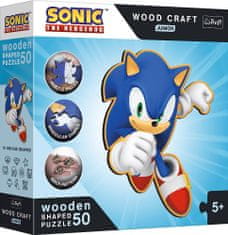 Trefl Wood Craft Junior puzzle Smart Sonic the Hedgehog 50 kosov