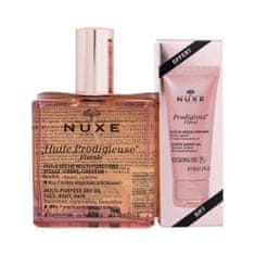 Nuxe Huile Prodigieuse Florale Set suho olje Huile Prodigieuse Florale Multi-Purpose Dry Oil 100 ml + gel za prhanje Prodigieux Floral Scented Shower Gel 30 ml za ženske