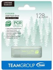 TeamGroup C175 Eco spominski ključek, 128 GB, USB 3.2