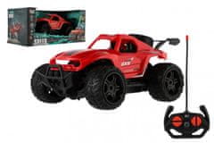 Teddies Avto RC buggy off-road rdeča 23cm plastika 27MHz na baterijo z lučjo