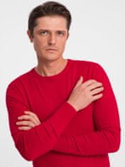 OMBRE Klasični moški pulover Pheselus rdeča M