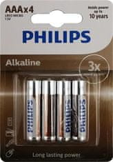 Philips LR03A4B/10 Alkalne baterije AAA 4 kosi