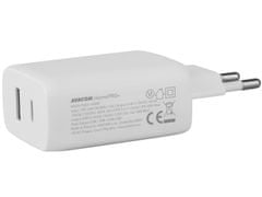 Avacom HomePRO+ Omrežni polnilnik s funkcijo Power Delivery 65 W z izhodoma USB-C in USB-A