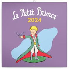 Opomba koledar 2024: Mali princ, 30 × 30 cm
