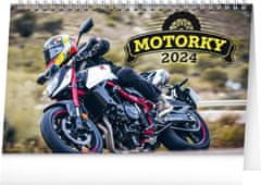Namizni koledar 2024: Motocikli, 23,1 × 14,5 cm