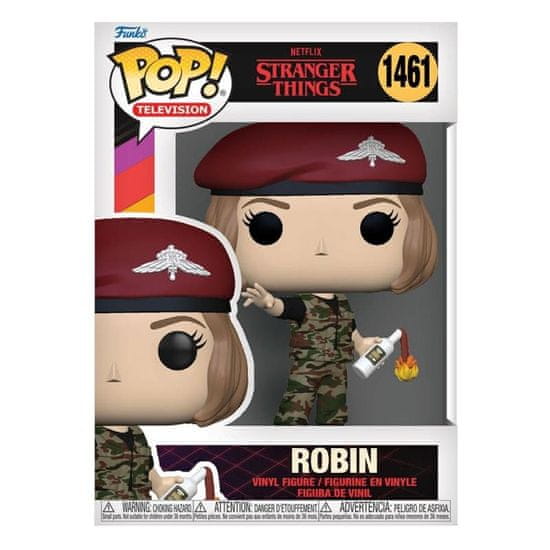 Funko POP TV: Stranger Things - Lovec Robin s koktajlom