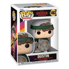 Funko POP TV: Stranger Things - Lovec Dustin s ščitnikom