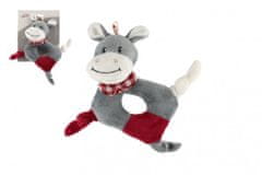 Teddies Osel/Donkey Rattle plišast 13cm na kartici