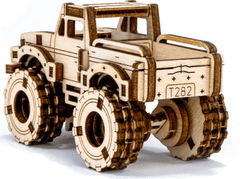 Wooden city 3D sestavljanka Superfast Monster Truck 4