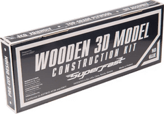 Wooden city 3D sestavljanka Superfast Rally Car 3