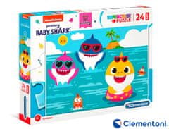 Clementoni - Puzzle Maxi 24 BABY SHARK