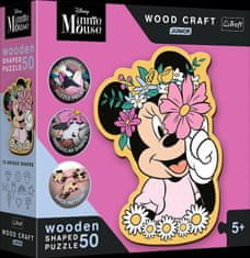 Trefl Puzzle Wood Craft Junior V svetu Minnie