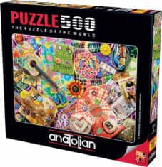 AnaTolian ANATOLIJA Puzzle 60s 500 kosov