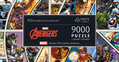 Trefl Puzzle UFT Marvel Avengers: čez stripovsko vesolje 9000 kosov