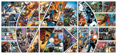 Trefl Puzzle UFT Marvel Avengers: čez stripovsko vesolje 9000 kosov