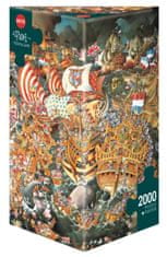 Heye Puzzle Bitka pri Trafalgarju 2000 kosov
