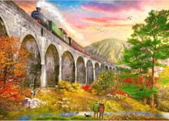 Gibsons Puzzle Viadukt Glenfinnan 1000 kosov